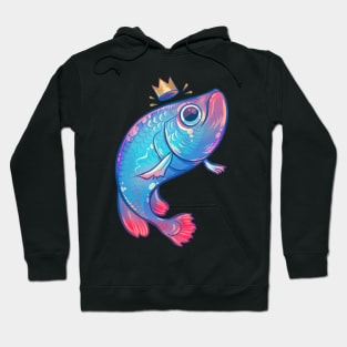 Rainbow Arowana Fish Hoodie